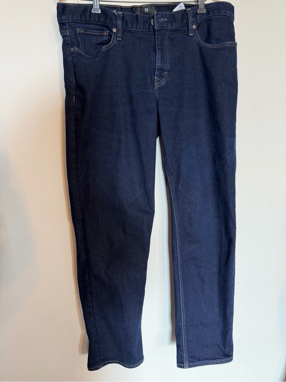 Banana Republic Straight Fit Dark Indigo Jeans